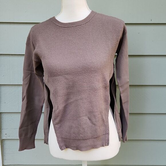 Autumn Cashmere Zipper Sweater - Picture 5 of 7